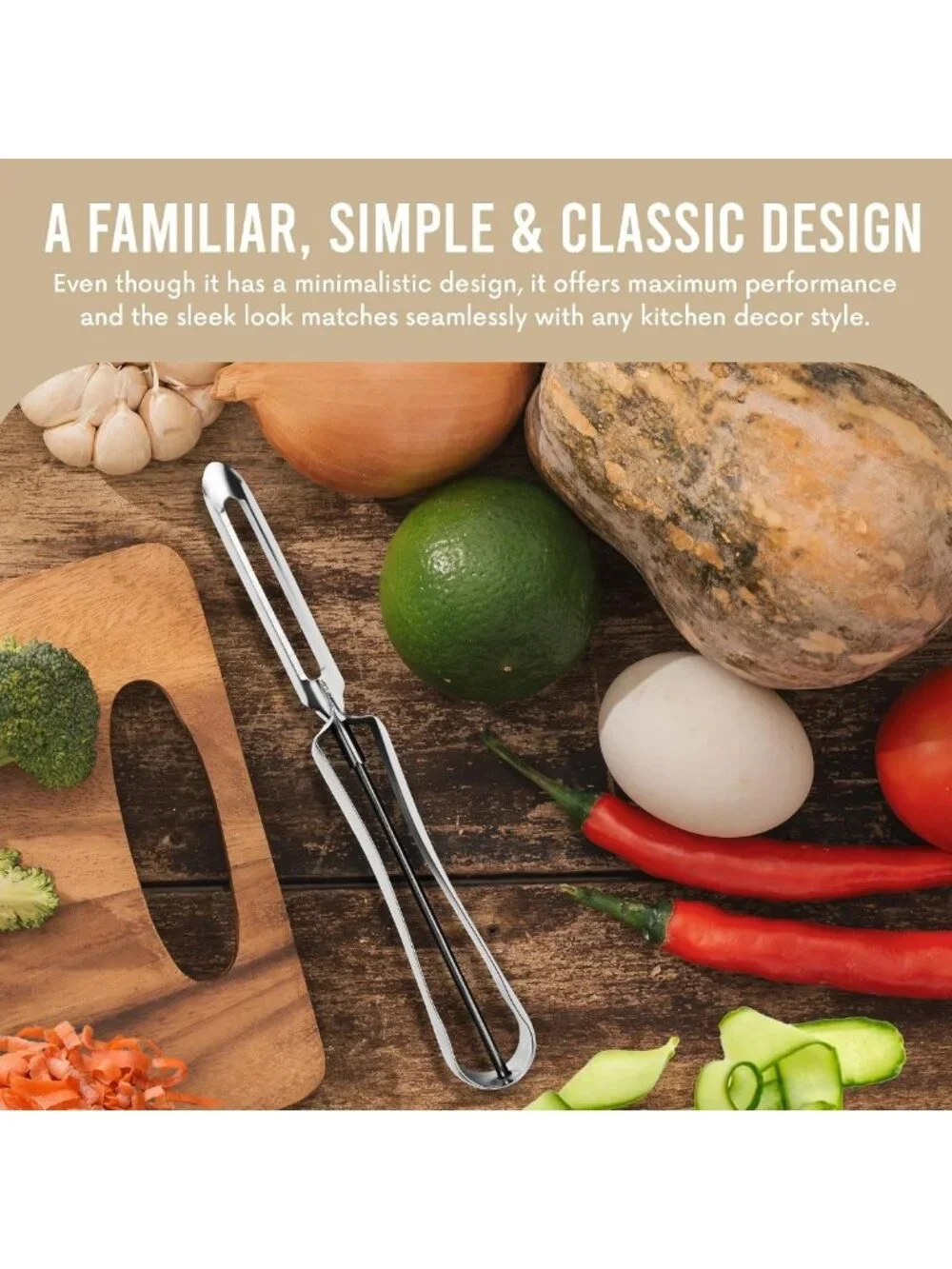 3-Pack Original Jonas Vegetable Peeler Set - Essential Kitchen Tool for Easy